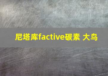 尼塔库factive碳素 大鸟